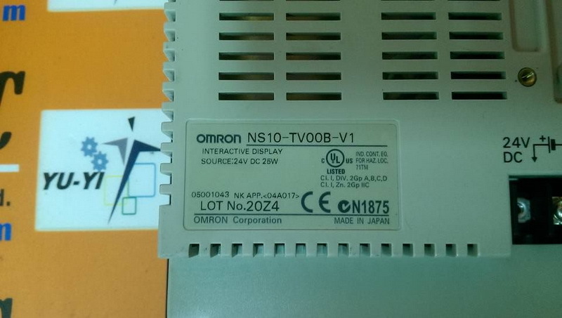 OMRON NS10-TV00B-V1 TOUCH SCREEN - PLC DCS SERVO Control OMRON NS10-TV00B-V1 TOUCH SCREEN - PLC DCS SERVO Control